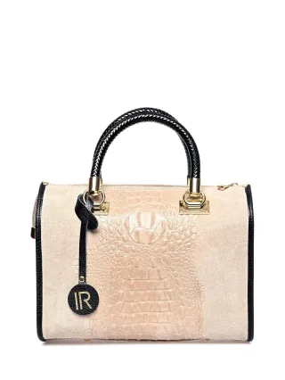 Isabella Rhea Beige Rindsledertasche