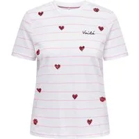 ONLY T-Shirt Kita (1-tlg) Pailletten