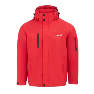 Gelert - Parka für Herren, mit Kapuze, Regulär (Rot)
