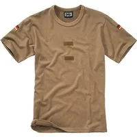 BWuM T-Shirt BWuM Bundeswehr Tropenshirt mit Flaggen & Klett