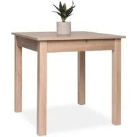 Newroom Esstisch Sonoma Eiche 80 cm, ausziehbar inkl. 40cm Tischplatte Sonoma Eiche Küchentisch Speiset...