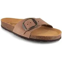 Tuffeln Damen Pantoletten Sandalen Fehmarn für schmale Füße Hausschuh mit gepolstertem Tieffussbett