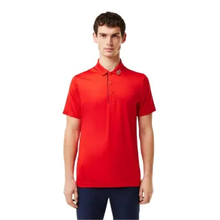 Lacoste - Poloshirt für Herren (Johannisbeere/Marine)