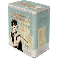 Nostalgic-Art Vorratsdose Vorratsdose L - Celebrities - Breakfast at Tiffany's Blue