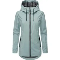 Ragwear Kurzmantel Zuzka Sport Wasserdichter kurzer Übergangsmantel für Damen