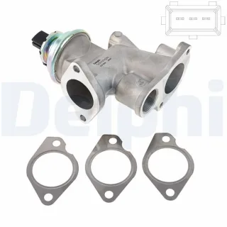 Delphi AGR-Ventil Opel Combo Corsa 1,7