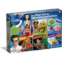 Clementoni® Experimentierkasten Clementoni 59042 - Das Maxi-Set der Naturwissenschaften