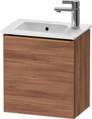 Duravit D-Neo Waschtischunterbau wandhängend Nussbaum Matt 410x274x440 mm - DE4259L04790000 DE4259L04790000