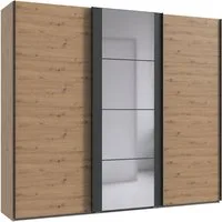 Wimex Schwebetürenschrank Bern Schiebetürenschrank Schrank mit zusätzlicher Innenausstattung, Garderobe