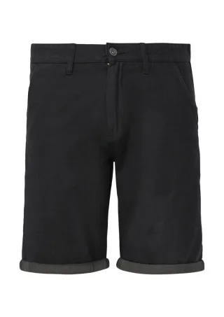 Q/S designed by - Shorts John : Regular Fit schwarz - Gr. - 34