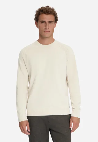 No Excess - Pullover Crewneck Light Weight Chenille Stone - Gr. - S