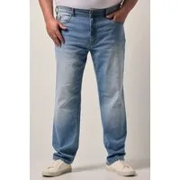 Men Plus 5-Pocket-Jeans Jeans Denim Tapered Loose Fit 5-Pocket