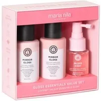 Maria Nila Haarpflege-Set Gloss Essentials Value Set, 3-tlg., für mehr Glanz & weniger Frizz