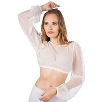 MarJo Dirndlbluse Dirndlbluse - BÖHEN - offweiß