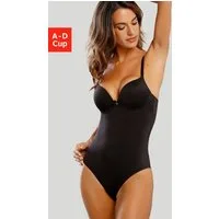 LASCANA Push-up-Body für ein tolles Dekolleté aus seidiger Microfaser, Basic Dessous