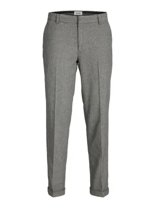 JACK&JONES - JPSTOLLIE BLAKE WINTER CHINO SN Grey Melange - Gr. - 34