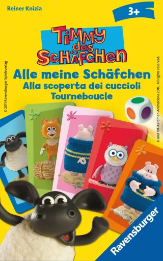 Ravensburger 23325 - Timmy: Alle meine Schäfchen - Mitbringspiel