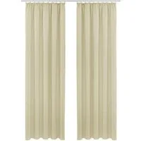 OTTO home Vorhang SOLA (1 St), Kräuselband, verdunkelnd, Polyester, Breite:130 cm, 1 Schal, einfarbig, Verdunkelung