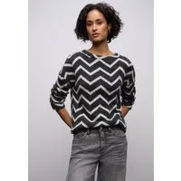 STREET ONE Langarmshirt im Shirt-Style