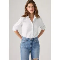 Levi's® Hemdbluse CARLILE CLASSIC POPLIN SHIRT Klassischer Hemdblusenkragen