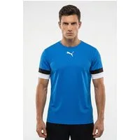 PUMA Fußballtrikot TEAMRISE JERSEY Regular Fit, mit Rundhalsausschnitt, mit Mesh-Details an den Ärmeln