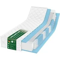 Taschenfederkernmatratze 7-Zonen, Ergo Flex Federkernmatratze H2/H3 - 17, 22 & 25 cm hoch, Dreamstar, ergonomisch, punktelastisch, atmungsaktiv - verschiedene Größen