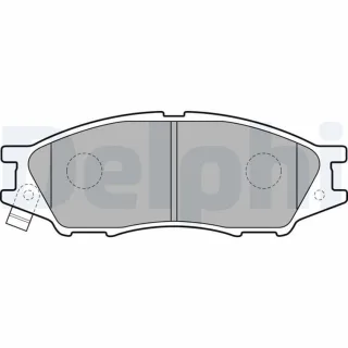 Delphi Bremsbel?ge vorne Nissan Almera 2 N16
