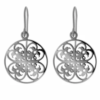 Orphelia Damen 925 Sterling Silber Tropfenohrringe - Silber ZO-6035/3