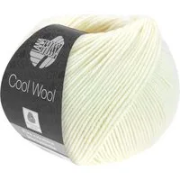 LANA GROSSA COOL WOOL pflegeleichtes Strickgarn extrafeine Merinowolle Häkelwolle, 160 m (Strickgarn aus extrafeiner Merinowolle, kuschelig weich und pflegeleicht), 50 g
