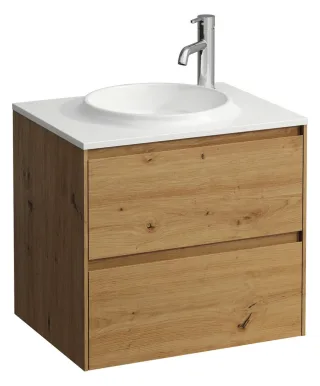 LAUFEN Waschtischunterschrank LANI 630x520x595 2 Schubl. f.WT H814073 wildeiche, H4042521122671 H4042521122671