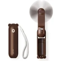 Jisulife Handventilator Life8 Plus, 3in1 Funktion mit Ventilator Powerbank und LED Licht