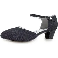 White Lady 850 Softglitter - weite Pumps Slingpumps
