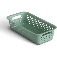 Pro Home Aufbewahrungskorb Modularer Kunststoffkorb Kunststoff Box (1 St), Aufbewahrungsbox mit Griffen - BPA-Frei - Organizer Körbchen Bad Küche
