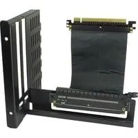 Umbausatz vertikal für Grafikkarte, Adapter schwarz, für C-701 Panorama und C-702 Diorama