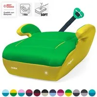 Daliya® Kindersitzerhöhung QUBIX I-Size Sitzerhöhung, Kindersitzerhöhung, Kindersitz, ab: ab 6 Jahre oder 125cm Körpergröße, bis: bis 12 Jahre oder 150cm Körpergröße, ab: 125 cm, bis: 150 cm, (Packung, 1-tlg), I-Size, Gurtfix, ergonomisch, weich, was