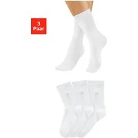 Bench. Basicsocken (Packung, 3-Paar) mit Bench Logo Stickerei