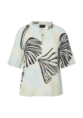 s.Oliver BLACK LABEL - Bluse creme|mehrfarbig - Gr. - 48