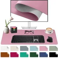 Midori Schreibtischunterlage, (Midori Schreibtischunterlage 60x35cm Mauspad Tischunterlage Rosa)