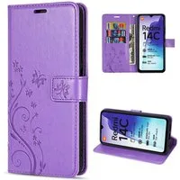 betterfon Handyhülle Handytasche für Xiaomi Redmi 14C Schutzhülle Klapphülle, Bookstyle-Hülle: Magnetverschluss 3 Kartenfächer & Standfunktion