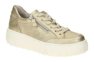 Gabor 63.220.63 Plateau Sneaker Gold - light gold XL-ExtraLight Gummisohle, h...