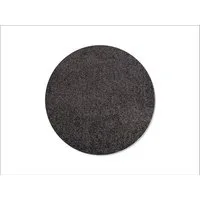 Keilbach Designprodukte Fußmatte point-grande Durchmesser 115cm, rund, Höhe: 9 mm, rutschfest, 30°C waschbar