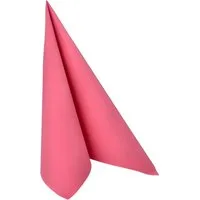 PAPSTAR Papierserviette Servietten ROYAL Collection 1/4-Falz 40 cm x 40 cm fuchsia 50 Stk