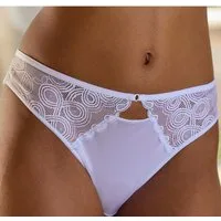 LASCANA Tanga mit extravaganten Spitzeneinsätzen
