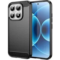 CoolGadget Handyhülle Carbon Handy Hülle für Xiaomi 17 6,3 Zoll, robuste Telefonhülle Case Schutzhülle für Xiaomi 17 Hülle