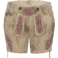 Spieth & Wensky Shorts Alysa mit floralen Motivstickereien