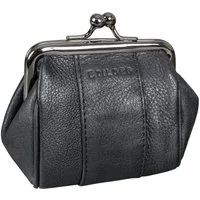 STILORD Geldbörse "Dolly" Echtleder Geldbörse Damen Retro Klein Elegant Kisslock Vintage