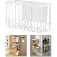 AURIVION Standregal Magnetisches Gewürzregal für Kühlschrank Küche Organizer, Set 1-tlg., Magnet Regal zur Küchenorganisation & Aufbewahrung platzsparend