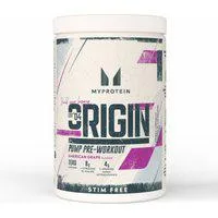 Origin Pump Pre-Workout (Stim-Free) - 600G - 30Portionen - American Grape