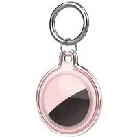 COFI 1453 Schlüsselanhänger Schutzhülle kompatibel mit Apple AirTag Wasserdicht Pink