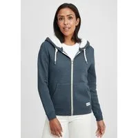 OXMO Kapuzensweatjacke OXBinja Hoodie Sweatjacke mit Teddy-Kapuze